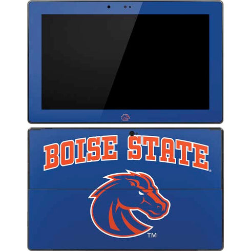 Boise State University Collegiate Text Surface Pro Tablet Skin